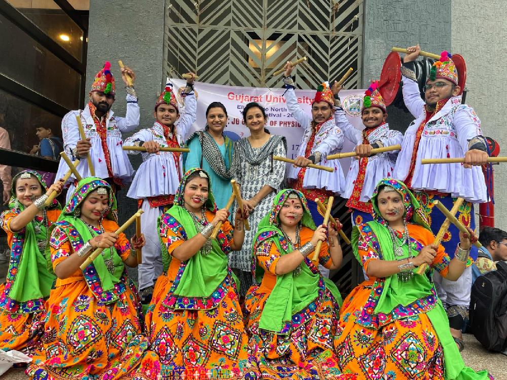 Dance performance at youth festival. AY:2022-23